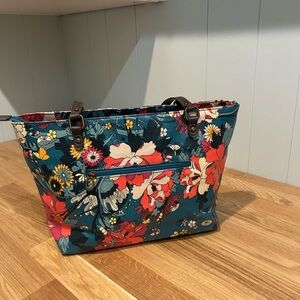 Sakroots Multi Color Floral Tote Bag Medium Sized